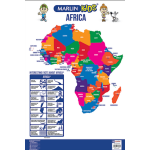 WALL CHART - AFRICA - MARLIN WALL CHART - AFRICA - MARLIN